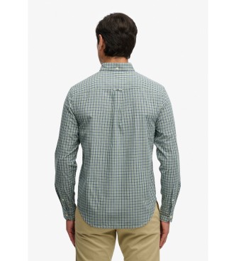 Superdry Prepy Poplin Overhemd groen