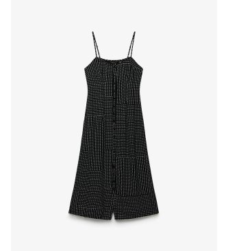 Superdry Cami Print Kleid schwarz