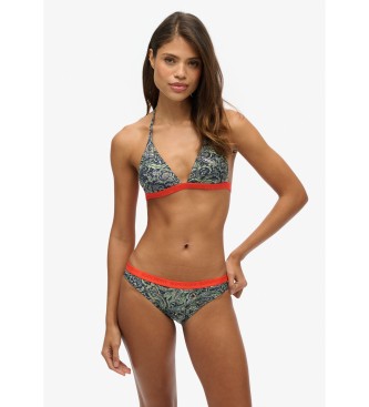Superdry Top de biquni Print verde