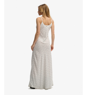 Superdry Printed Cami Maxi Dress hvid