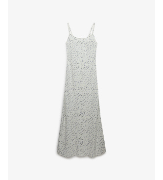 Superdry Printed Cami Maxi Dress hvid