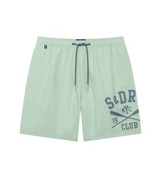 Superdry Ba�ador Printed Logo 16 verde