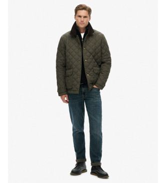 Superdry Gewatteerde Estate Coach Jas groen