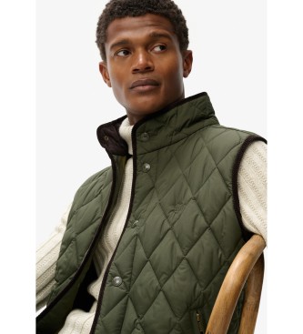 Superdry Gilet matelass vert