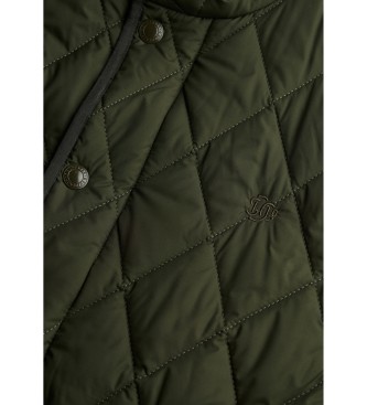 Superdry Casaco acolchoado verde
