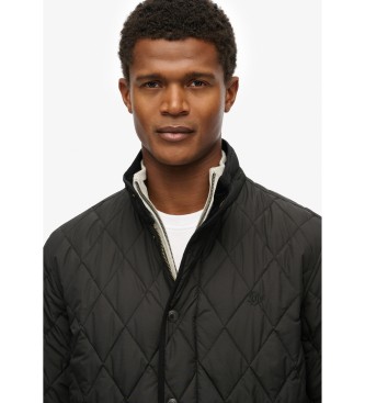 Superdry Casaco acolchoado preto