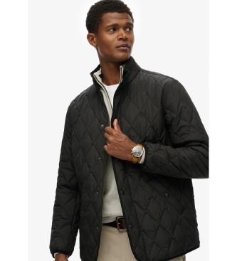 Superdry Casaco acolchoado preto