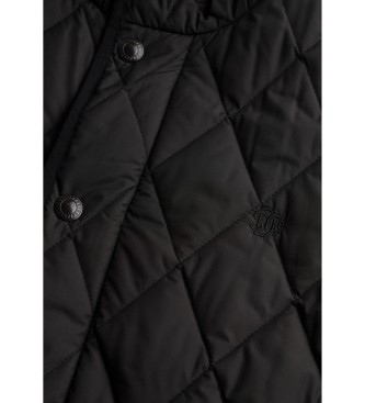 Superdry Casaco acolchoado preto