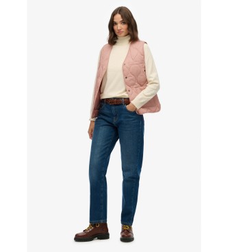 Superdry Gesteppte Lite-Liner-Weste rosa