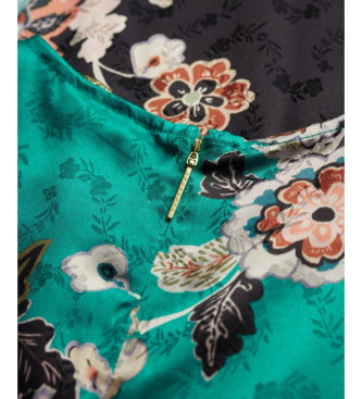 Superdry Abito jacquard blu e nero