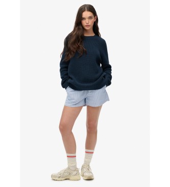 Superdry Relaxed navy jumper