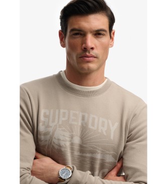 Superdry Sudadera Retro Outdoor taupe