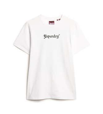 Superdry Retro Rock Graphic T-shirt blanc