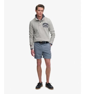 Superdry Shorts Ripstop Light Cargo blaugrau