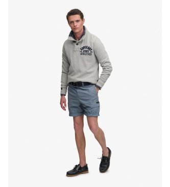 Superdry Shorts Ripstop Light Cargo blaugrau