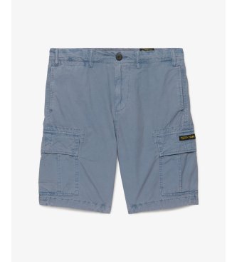 Superdry Shorts Ripstop Light Cargo blaugrau