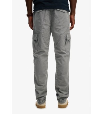 Superdry Cargo Ripstop Trousers grey