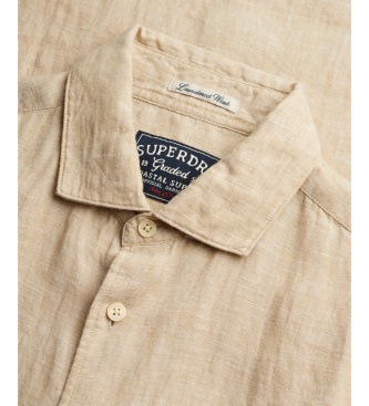 Superdry Chemise beige Riviera