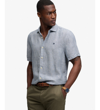 Superdry Camisa Riviera azul escuro