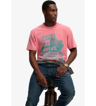 Superdry Roadside Trade Loose T-shirt lyser�d