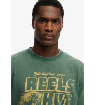 Superdry Roadside Trade T-shirt groen