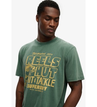 Superdry Roadside Trade T-shirt groen