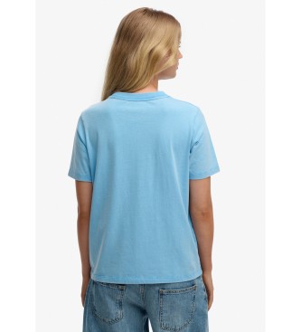 Superdry Roadside Trade Relaxed T-Shirt blau
