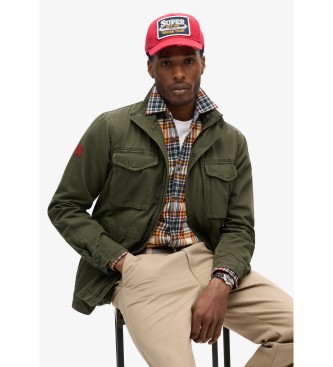 Superdry Casaco militar Rookie  verde