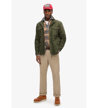 Superdry Giacca militare verde Rookie