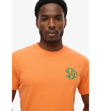 Superdry Neon Relaxed T-shirt orange