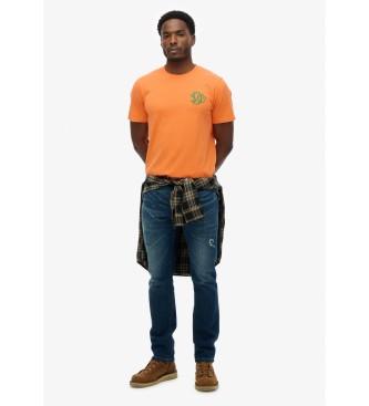 Superdry Neon Relaxed T-shirt orange