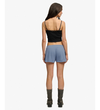 Superdry Short Waffle Retro bleu