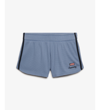 Superdry Short Waffle Retro bleu