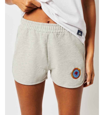 Superdry Short Logo Vintage Logo Cali gris