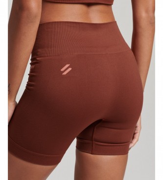 Superdry Short ajust Core Seamless rouge