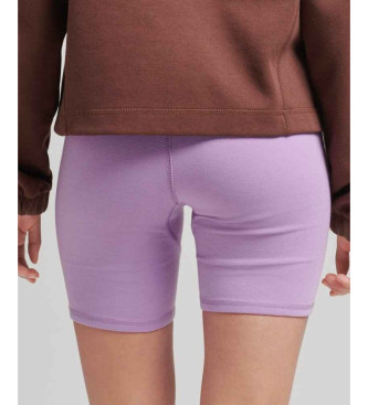 Superdry Short de cyclisme Tech lilas