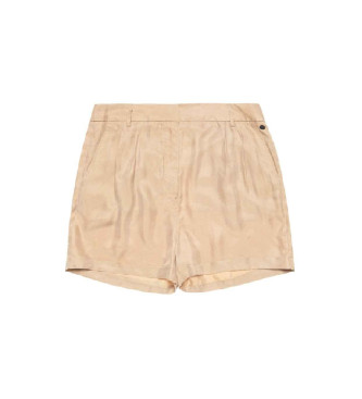 Superdry Beige cupro shorts