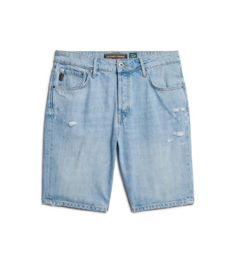 Superdry Blaue Vintage-Shorts