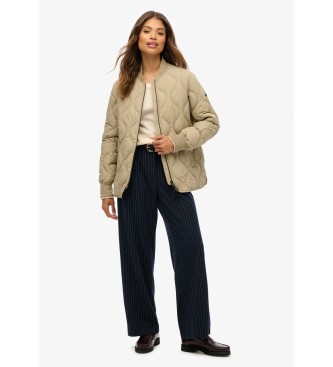 Superdry Jacket Short Quilted Liner Jacket beige