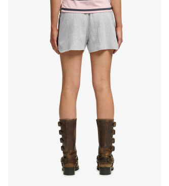 Superdry Short gaufr� Retro grey