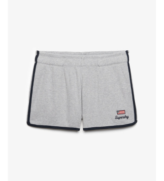 Superdry Short gaufr� Retro grey