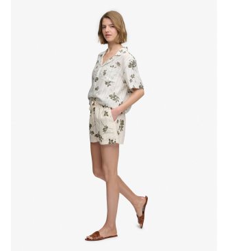 Superdry Shorts Printed Beach beige