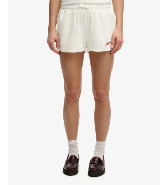 Superdry Heritage Terry beige shorts