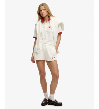 Superdry Heritage Terry beige shorts