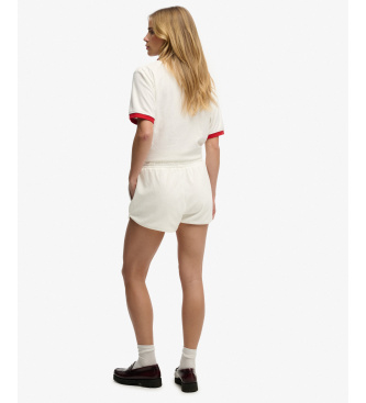 Superdry Heritage Terry beige shorts