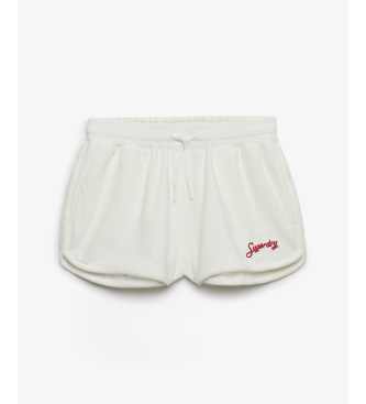 Superdry Heritage Terry beige shorts