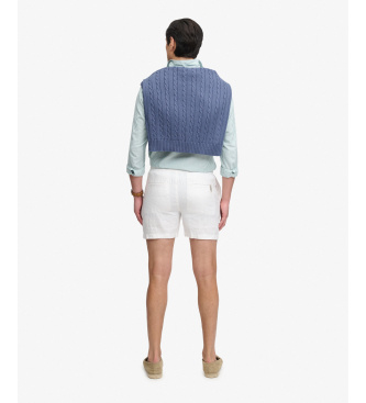 Superdry Shorts Merchant Linen white