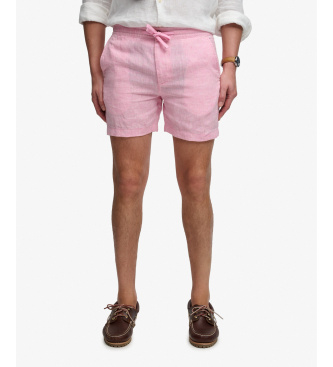 Superdry Shorts Merchant Linen pink