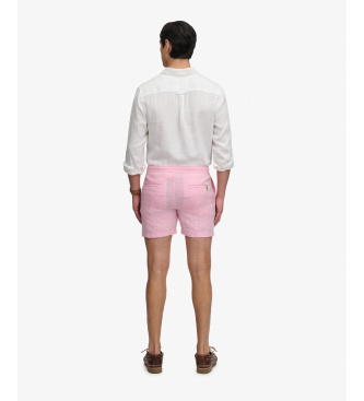 Superdry Shorts Merchant Linen pink