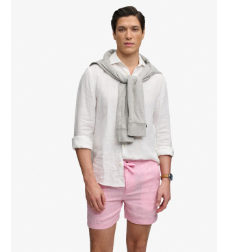 Superdry Shorts Merchant Linen pink
